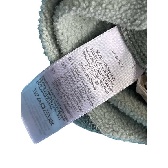 Madewell MWL Lounge Lightweight Sweatshirt Mint Size XS - Picture 8 of 10